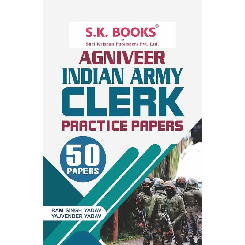 Buy AGNIVEER Indian Army Clerk 50 Practice Paper Set By Ram Singh Yadav