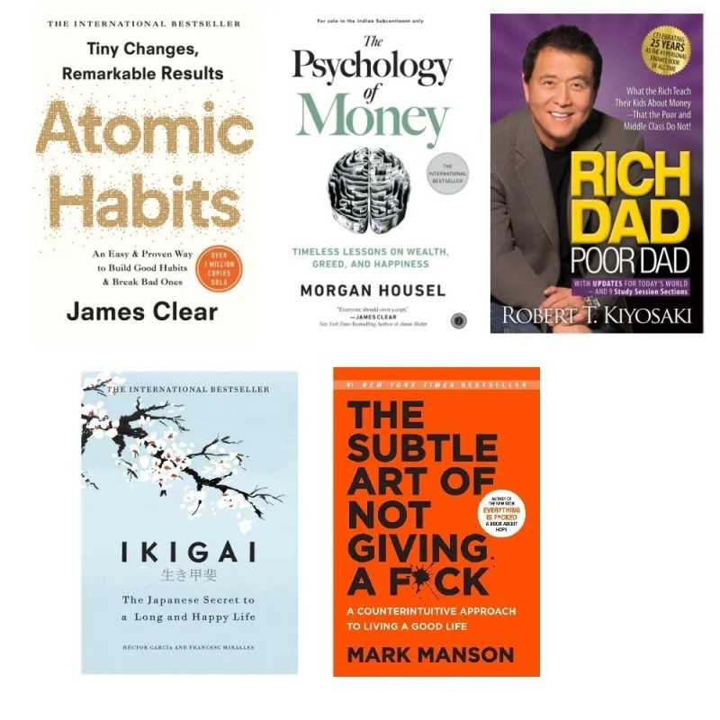 Buy Self-Help Books Combo of 5 Books Online