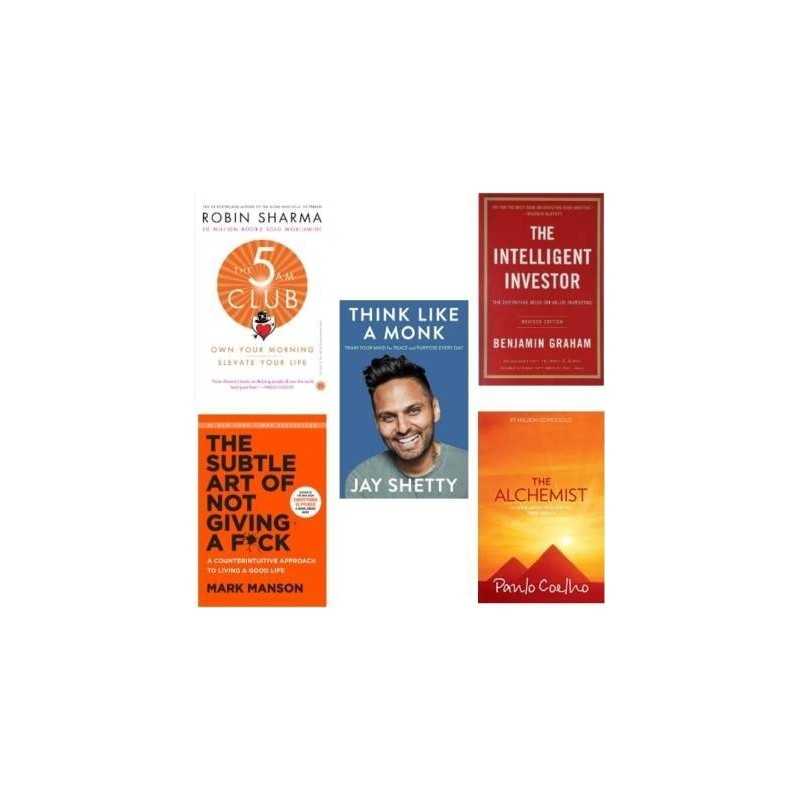 Combo Of 6 Self - Help Books