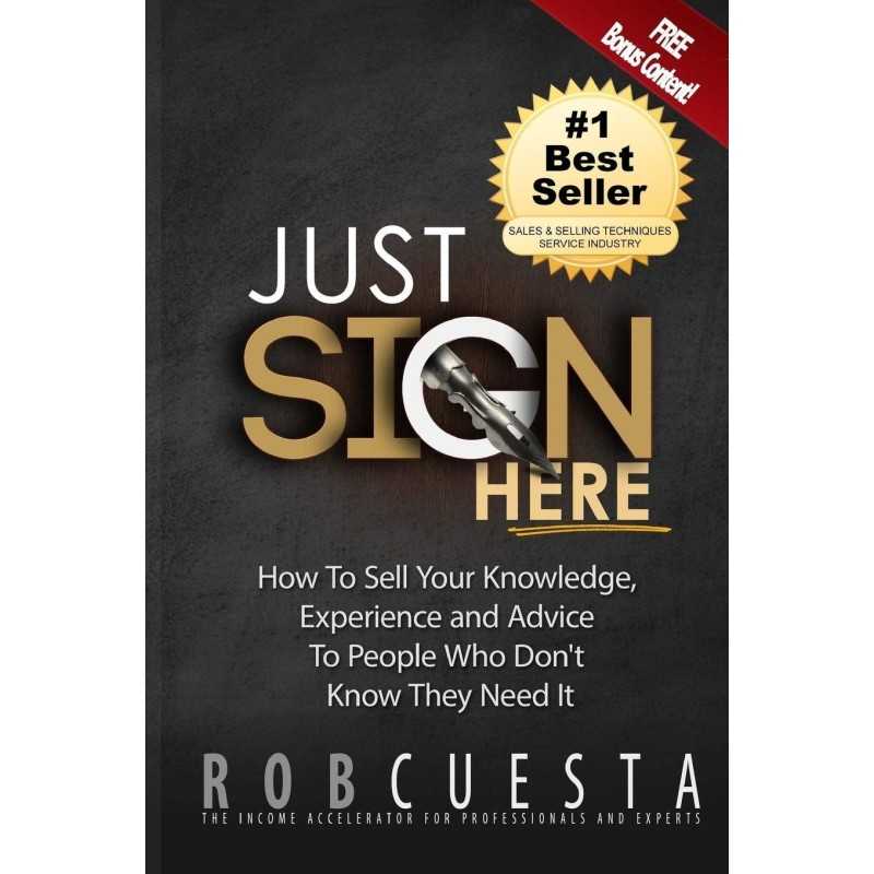 Buy Just Sign Here by Rob Cuesta Buy Just Sign Here by Rob Cuesta