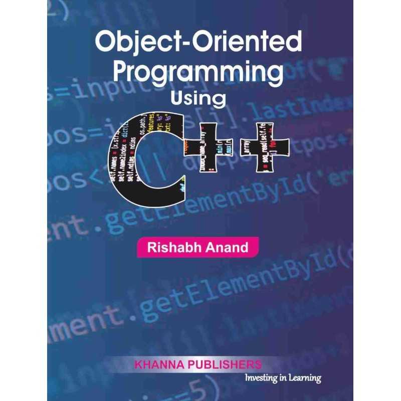 Buy Object-Oriented Programming using C++ Online by Rishabh Anand Buy Object-Oriented Programming using C++ Online by Rishabh Anand