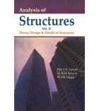 Analysis of Structures Vol-II (Theory, Design & Details of Structures)
