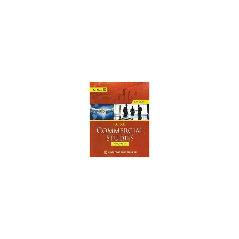 Buy Commercial Studies: Textbook for ICSE Class 9 Online