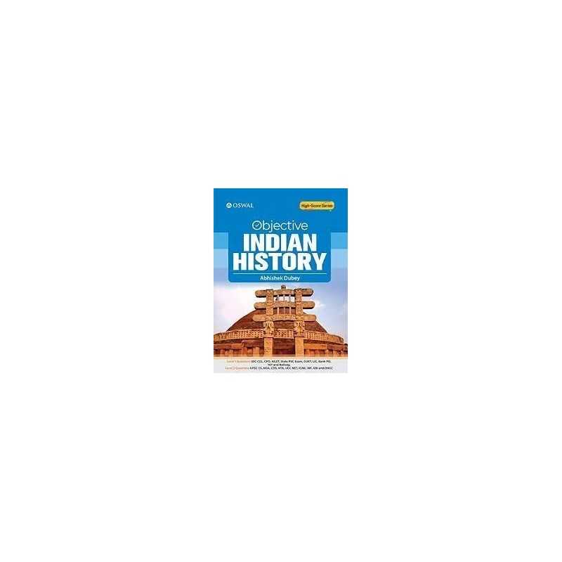 Buy Objective Indian History For Competitive Examinations Online by Abhishek Dubey