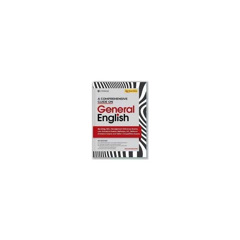 Buy A Comprehensive Guide on General English for Competitive Examinations Online by Neelam Malkani