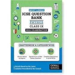 Buy Oswal - Gurukul Physics Most Likely Question Bank : ICSE Class 9 For 2024 Exam online