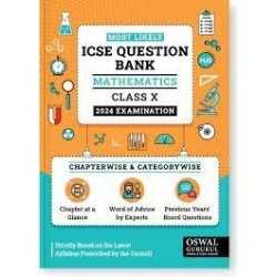 Buy Oswal - Gurukul Mathematics Most Likely Question Bank : ICSE Class 10 For 2024 Exam Online