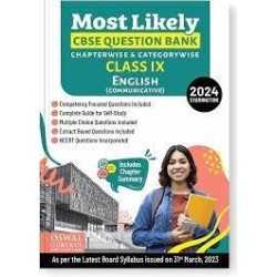 Buy Oswal - Gurukul English Communicative Most Likely Question Bank : CBSE Class 9 for Exam 2024 Online