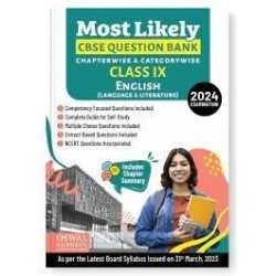 Buy Oswal - Gurukul English Most Likely Question Bank : CBSE Class 9 for Exam 2024 Online