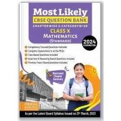 Oswal - Gurukul Mathematics Most Likely Question Bank : CBSE Class 10 for 2024 Exam