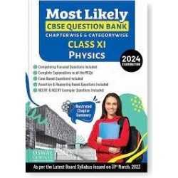 Buy Oswal - Gurukul Physics Most Likely CBSE Question Bank : Class 11 Exam 2024 Online