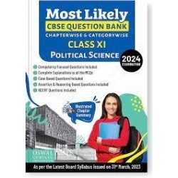 Oswal - Gurukul Political Science Most Likely CBSE Question Bank : Class 11 Exam 2024