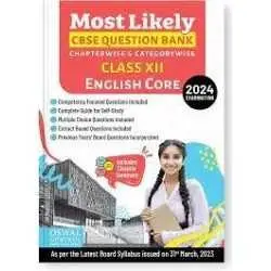 Buy Oswal - Gurukul English Core Most Likely Question Bank : CBSE Class 12 for 2024 Exam Online