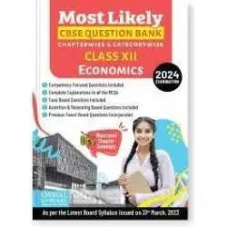 Oswal - Gurukul Economics Most Likely Question Bank : CBSE Class 12 for 2024 Exam