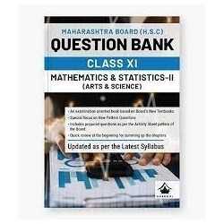 Buy Gurukul H.S.C Mathematics & Statistics - II Question Bank for MH Board Class 11 Online